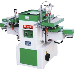 Machine à mortaiser automatique double extrémité MS-3112 avec moteur 3KW, longueur de mortaise 150mm pour cadres en bois et joints à tenons - Product Image 4