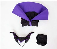Costume de cosplay de sorcière vampire maléfique pour femmes adultes Halloween DISN-002