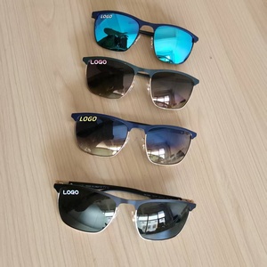 新しいカスタムロゴ入りメンズ・レディースアイウェア、フィットウェイグラス、スクエアシェイプ、高品質高級デザイナー、トレンドサングラス、キットバンドル付き - Product Image 2