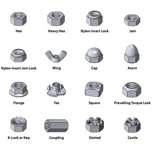 Vente en gros d'écrous à bride de blocage en acier au carbone M3-M12 <span class=keywords><strong>avec</strong></span> <span class=keywords><strong>rondelle</strong></span> à écrou rotatif M4-M7 zingué et nickelé - Product Image 5
