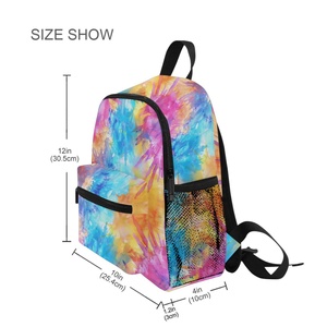 Mochila Escolar Personalizada con Estampado Colorido para Jardín de Niños, Ligera, Duradera y de Primera Calidad - Product Image 3