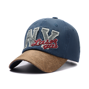 2022 New Distressed Dad Trucker Hat Common Fabric <b>Baseball</b> Cap with Embroidered Base <b>Ball</b> Design - Product Image 5