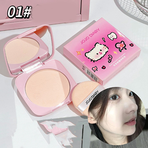 แป้งพัฟอัดแข็ง <span class=keywords><strong>Jojo</strong></span> Diary Soft Focus Delicate Mineral Whitening ปกปิดเนียนสนิท ให้ผิวขาวกระจ่างใส - Product Image 4