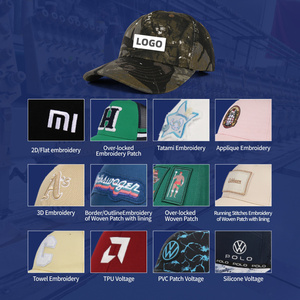 Thấp Moq 5 Bảng Điều Chỉnh Cha <span class=keywords><strong>Hat</strong></span> Ngụy Trang Cấu Trúc Chạy Gorras Cong Mũ Bóng Chày Mũ Săn Bắn Với Logo - Product Image 3