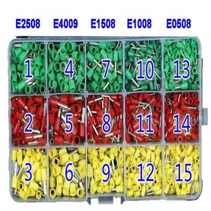 ขั้วต่อสายไฟ990ชิ้น,ชุดรวมขั้วปลายสายไฟหางปลาขั้วปลายสายไฟ - Product Image 3