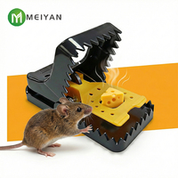 Piège à rats en plastique étanche et écologique à ressort solide pour le contrôle physique des rongeurs et des insectes, gestion des nuisibles