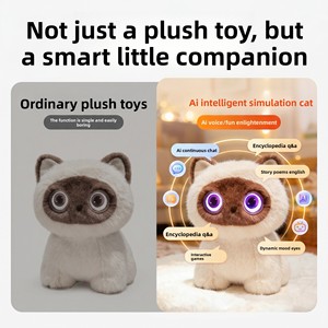Muñeco de Peluche Inteligente con IA, Novedad para el Día del Niño, Regalo para Fiestas, Compañero de Chat, Procesado Personalizado, Adorno Decorativo para Días Festivos - Product Image 4
