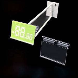 100*42 negozio di alimentari scaffale in Pvc appeso prezzo tag titolare etichetta titolare - Product Image 4