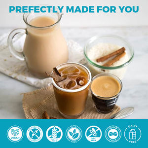 Özel etiket Vegan şeker Gluten katkı ücretsiz vanilya baharat karışımı Horchata lezzet buzlu kahve - Product Image 6