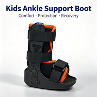 Bottes de marche pour enfants CE Medical, amovibles, lavables, avec sangles ajustables et maintien sécurisé, pour la récupération des blessures au pied chez les enfants