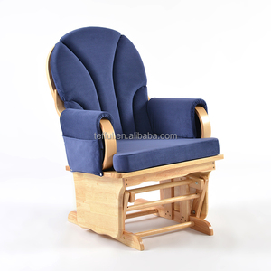 Silla mecedora de madera para bebés, silla de lactancia, venta al por mayor de fábrica - Product Image 1