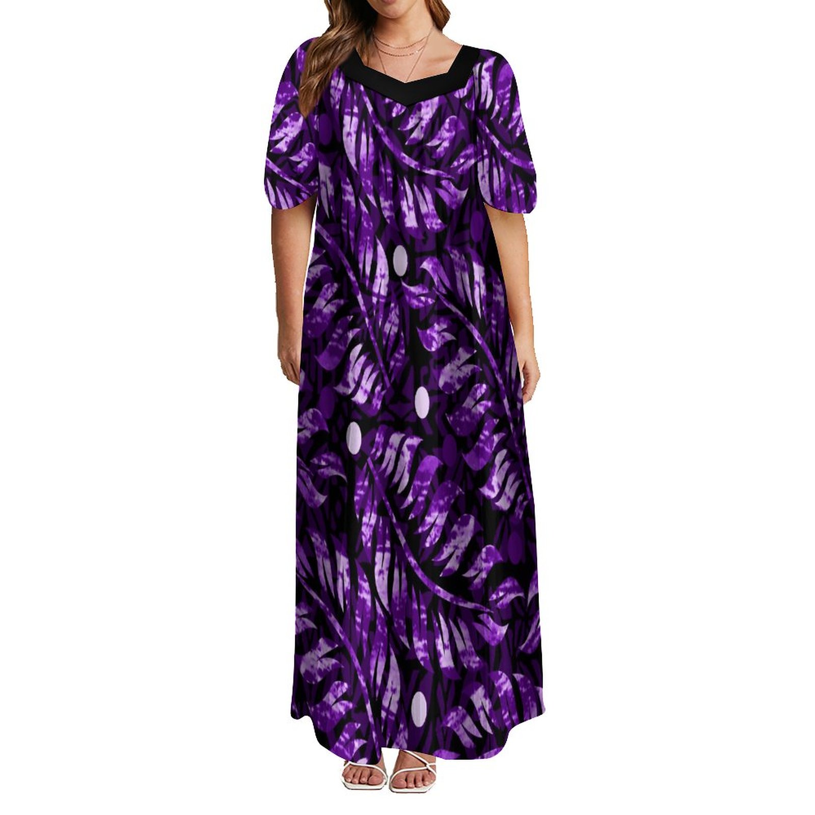 Brand New Pleated Long Loose Dresses Women Lady Elegant Large Size 6XL Sweetheart Neck Pacific Island Dress Mumu| Alibaba.com Brand New Pleated Long Loose Dresses Women Lady Elegant Large Size 6XL Sweetheart Neck Pacific Island Dress Mumu| Alibaba.com