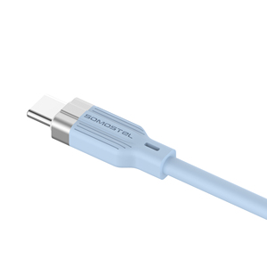 Somostel vente en gros 1M voyage 3.1A charge rapide transfert de Charge rapide pour <span class=keywords><strong>iphone</strong></span> USB-C câble de données type-c Tipo c Carga Rapida - Product Image 5