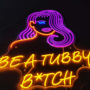 ที่กำหนดเองขนาดใหญ่ไม่มีขั้นต่ำในร่มกลางแจ้งตัดผมใบหน้าขนตาเล็บร้านสักร้านเสริมสวยโลโก้ที่กำหนดเองนีออนเข้าสู่ระบบ - Product Image 3