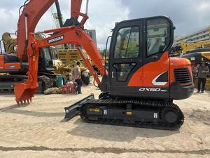 Excavatrice sur chenilles Doosan DX 60 d'occasion, <span class=keywords><strong>mini</strong></span> 6 tonnes, modèle DX60-9c, avec moteur, boîte de vitesses et pompe hydraulique, à vendre - Product Image 4