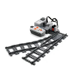 100-52创意积木玩具MOC 53401 53400 3008远程控制列车轨道变化 + 左右轨道 (编号PA01303)