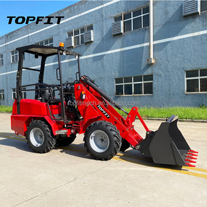TOPFIT H180 Front Loader High Efficiency 45 Dumping Angle 800kg Diesel 4x4 Euro5 0.3cbm Bucket Capacity Engine - Product Image 4