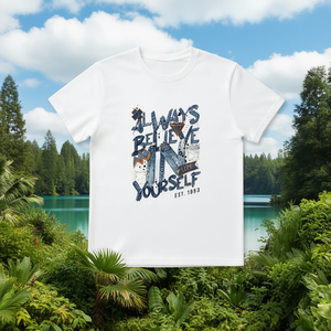 T-Shirt Unisex 210GSM 100% Cotone, Casual, Traspirante, Resistente, con Stampa DTF, Maglietta da Uomo - Product Image 3