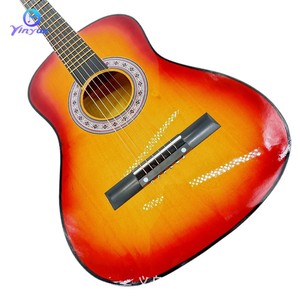 กีตาร์โปร่งยี่ห้อ Yinyue ขนาด 34 นิ้ว 6 สาย ไม้ลินเด็น ผิวเคลือบเงา เหมาะสำหรับผู้เริ่มต้นฝึกซ้อม - Product Image 2