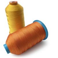 Fil à coudre en nylon enduit pour le cuir, fil à coudre en nylon teint 40/2 haute ténacité Tex 135, pour broderie et couture, longueur 1500M