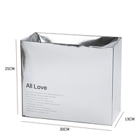 Kraft papier Blumen tasche Träger Box Valentinstag Blumenstrauß Blumen verpackungs tasche Großhandel günstigen Preis