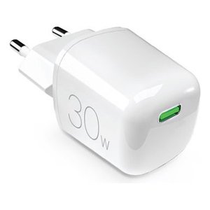 Cargador USB Tipo-C MINIPRO 30W GaN Power Delivery Blanco PUFCMTCUSBC30WGWHI - Product Image 1