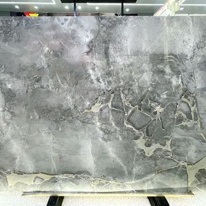 Azulejo de cerámica de mármol moderno de 120x120, azulejos de pared de porcelana de Color negro para casa - Product Image 3