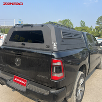 Capot rigide en alliage d'aluminium pour pick-up avec panneaux latéraux MOLLE et porte arrière solide pour GMC Sierra