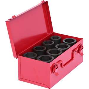 KS TOOLS - 515.0308 Jeu de douilles à chocs hexagonales 1 '', longues (8 pcs) - EAN 4042146103715 DOUILLES À IMPACT ET ACCESSOIRES - Product Image 3