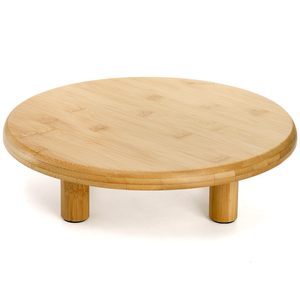 Soporte <span class=keywords><strong>de</strong></span> pastel <span class=keywords><strong>de</strong></span> bambú con bandeja <span class=keywords><strong>de</strong></span> pedestal redonda <span class=keywords><strong>de</strong></span> 12 pulgadas, elevadores <span class=keywords><strong>de</strong></span> exhibición decorativos con patas, bandeja <span class=keywords><strong>de</strong></span> soporte <span class=keywords><strong>de</strong></span> plato <span class=keywords><strong>de</strong></span> postre - Product Image 1