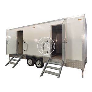 Instalaciones Sanitarias Móviles Portátiles para Trabajadores, Baños y Duchas para Obras de Construcción, Remolque - Product Image 5