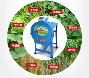 Home-use small hot sell cow sheep cattle pig feed Slicing fodder cutter