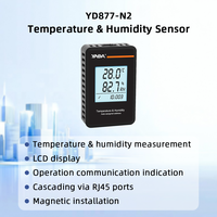 Sensor de Temperatura y Humedad con Control Remoto LCD RS485 Modbus RTU para Centros de Datos Industriales y Almacenes, Venta al Por Mayor de Fábrica OEM