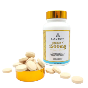 Капсулы для здоровья лица и тела с натуральными органическими витаминами C и E, веганские, для взрослых, под собственной торговой маркой, 60 капсул/флакон - Product Image 1