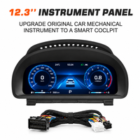 Pour Série 5 F10 F11 F25 F01 F02 F03 F04 X5 F15, écran LCD IPS 12,3 pouces pour tableau de bord, USB, sans découpe de câbles, pièce de rechange OEM ODM