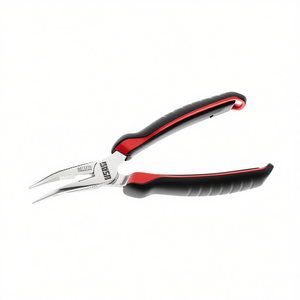 Pince à bec long 133 AXP avec manche rouge et noir pour travaux de précision - Product Image 2