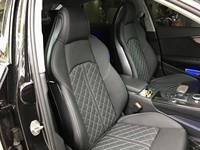 Für Panamera 970 Elegante Ledersitzbezüge Klassisches Linienmuster für Porsche