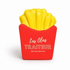 Jouets anti-stress en forme de frites personnalisées en gros, avec logo imprimé, cadeaux promotionnels pour événements d'entreprise - Product Image 5
