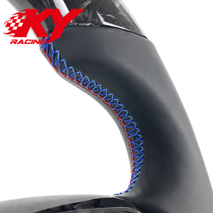 Volant de course personnalisé en fibre de carbone forgée pour BMW X3 E83 X5 E53 F25 F82 F45 E46 E92 M3 X1 F48 Z3 Z4 - Product Image 3