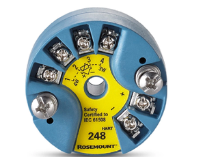 Transductor de Temperatura de Montaje en Cabeza Rosemount 248 Original de Emersons / para la Industria del Petróleo y Gas / con Sensor - Product Image 4