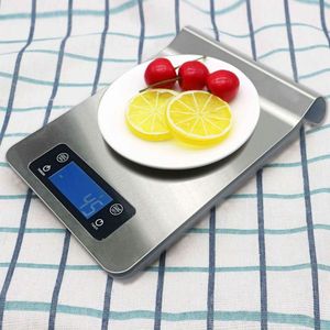 Báscula de cocina digital de acero inoxidable de 5 kg con precisión para cocinar y hornear - Product Image 1