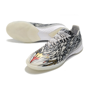 Chaussures de Futsal Professionnelles à Cheville Basse pour Hommes <span class=keywords><strong>Messi</strong></span>.4 Hiver Printemps Été Tige en Maille Semelle Intermédiaire en PVC Semelle Extérieure en Caoutchouc - Product Image 3