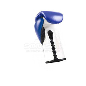 2024 SONISPO SPORTS FITNESS SSF-1346 Unisex Leather Boxing <b>Gloves</b> <b>Moisture</b> Wicking Unique Lace-up Design OEM Martial Arts - Product Image 5