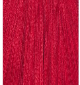 Abito Lungo da Donna Personalizzato in Seta Plissettata, Senza Spalline, <span class=keywords><strong>con</strong></span> Spacco Laterale Alto, Cerniera Posteriore e Allacciatura - Product Image 4