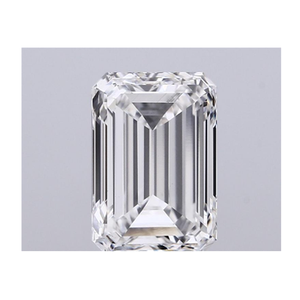 Bagues de mariage de haute valeur avec diamants naturels de coupe émeraude luxueux, couleur G, facettes complexes, étincelles exceptionnelles - Product Image 2