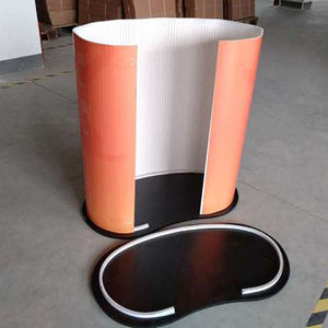 Großhandel tragbare Ausstellung hochwertige PVC Display Promotion Counter Messe Counter <span class=keywords><strong>Booth</strong></span> Counter - Product Image 2