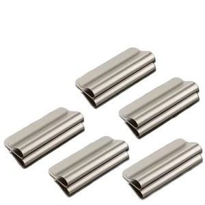Magnetic Curtain Clips Stainless Steel Rectangle <b>Tiebacks</b> Easy Installation For Curtains And Bed Curtains - Product Image 2