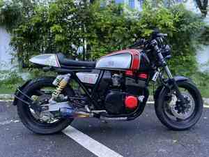 มอเตอร์ไซค์ฮอนด้า <span class=keywords><strong>CB400</strong></span> รุ่นครุยเซอร์มือสอง - ปรับแต่งสไตล์ครุยเซอร์ สภาพดี <span class=keywords><strong>ราคา</strong></span>คุ้มค่า - Product Image 4