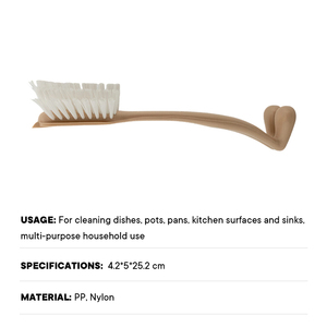 Direct Selling Multi-Purpose Straight <b>Stand</b>-Up Kitchen Brush Space-Saving PP Nylon Cleaning Brush for Cleaning dishes pots <b>pans</b> - Product Image 5