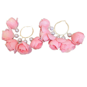 Pendientes de Moda con Flores Exquisitas, Varios Modelos, Venta Caliente 2026, Joyería de Moda para Mujer, Venta al Por Mayor - Product Image 6